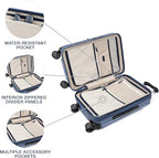Travelpro Platinum Elite Hardside Expandable Carry on Luggage, 8 Wheel Spinner - Image 4