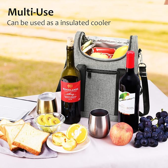 Tirrinia 6 Bottle Wine Cooler Bag - Image 7