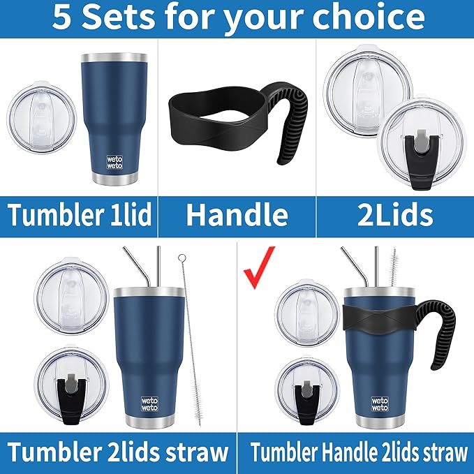 WETOWETO 30oz Insulated Tumbler - Image 2
