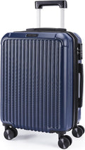 LIGHT FLIGHT Carry On Luggage 22x14x9 Airline Approved, Durable Hard Shell by LIGHTFLIGHT
