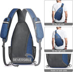 G4Free Sling Bag RFID Blocking Sling Backpack Crossbody Chest Bag Daypack - Image 4
