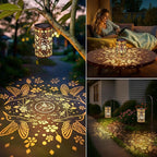 Hummingbird Solar Lanterns Outdoor Waterproof: Gardening Decor Unique Birthday - Image 7