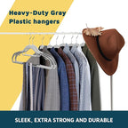 Lifemaster Plastic Clothes Hanger Set - Image 5