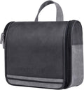 Hanging Toiletry Bag for Men VANCASE Vintage Leather Shaving Dopp Kit Medium by VACNASE