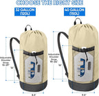 BALEINE 120L Laundry Bag Backpack, 900D Oxford Fabric Large Travel Laundry Bags - Image 2