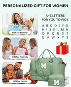Monogrammed Gifts for Women-Initial Travel Bag - Image 2
