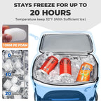 Heytrip Backpack Cooler 36/54 Cans Insulated Waterproof Cooler Bag - Image 2