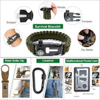 Survival Kit 35 in 1, First Aid Kit, Survival Gear, Christmas Birthday Gifts - Image 2
