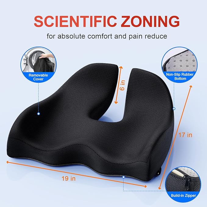 Benazcap X Large Memory Seat Cushion - Image 5