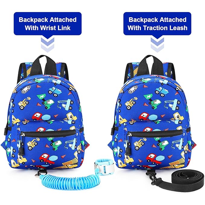Accmor Toddler Backpack with Leash, Cute Kids Backpacks with Anti Lost Wrist - Image 4