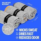 Acteon New Microfiber Quick Dry Gym Towel, Fast Drying, Men & Women Small - Image 4