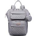 BabbleRoo Diaper Bag Backpack, Unisex Stylish Travel Back Pack Nappy Changing by BabbleRoo