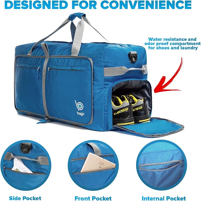 Bago Big XXL Foldable Duffel Bags - Image 4