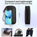 Leather Travel Electronic Organizer - Image 3