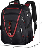 18.4 Inch Laptops Backpack, 55-60L Extra Large Travel Laptop Backpack - Image 8