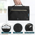 PAVILIA Hanging Toiletry Bag Women Men, Travel Kit Foldable Large Toiletries - Image 5