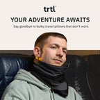 trtl Travel Pillow Cool for Neck Support- Cooling Neck Pillow - Image 7