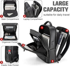 Tzowla Leather Laptop Backpack, Bag - Image 2