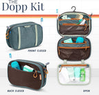 Toiletry Bag Kit Set: Hanging Travel Toiletry Bag + 311 TSA Cosmetic Liquid Bag - Image 4