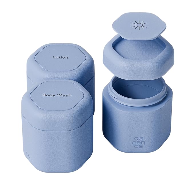 Cadence Travel Containers by KeepYourCadence