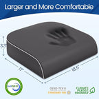 Seat Cushion for Tailbone Pain Relief, Office Chair Cushion, Memory Foam Large - Image 2