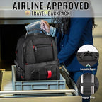 YOREPEK Travel Backpack, 15.6 Inch Laptop Backpacks - Image 5