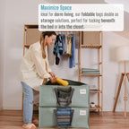 VENO 2 Pack Moving Bags for College, Heavy-Duty Storage Totes, Moving Boxes and - Image 4
