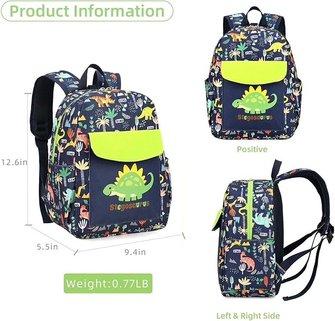 willikiva Cute Zoo Little 2d Backpack Kid Backpacks - Image 2
