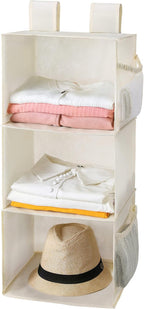 MAX Houser 3-Shelf Hanging Closet Organizer, Hanging Sweater Organizer by MAXHouser
