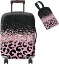 Luggage Cover + Tag, Washable Elastic Cloth, Anti-Scratch by BWEGRHE