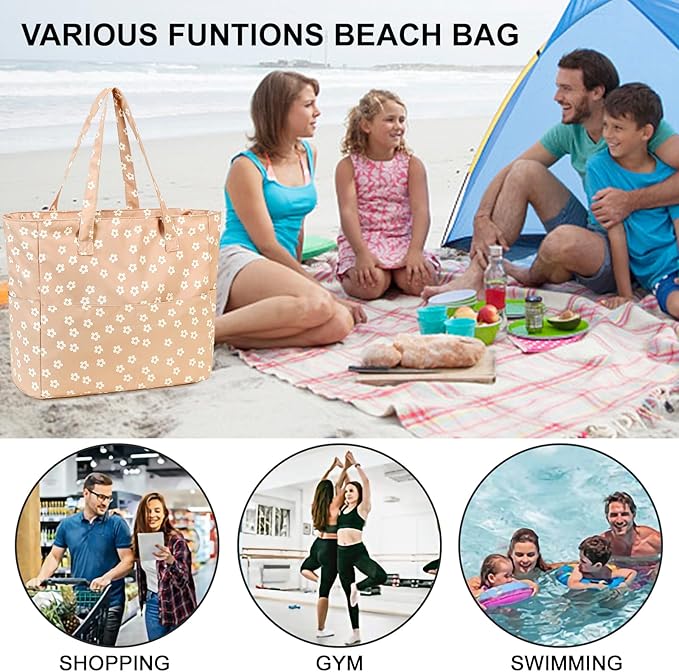 Waterproof Beach Tote Pool Bags - Image 4
