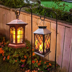 Solar Outdoor Waterproof Hanging Lantern, Yard Decorative Solar Lights PVC - Image 7