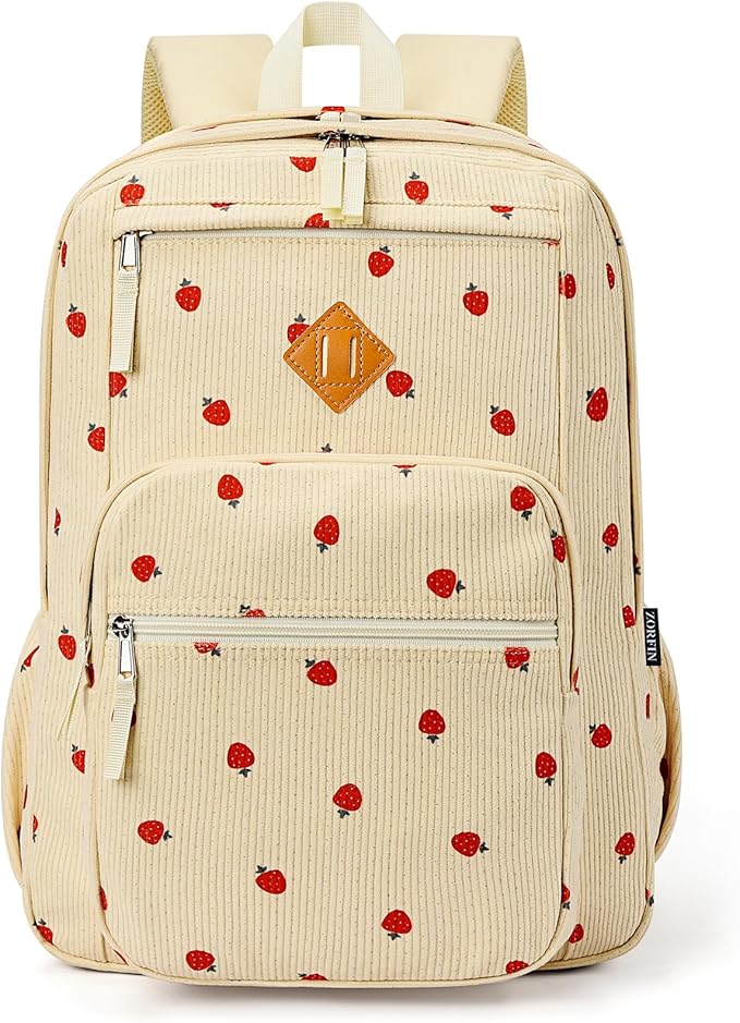 ZORFIN 26L Backpack for College, and Travel: Corduroy Bookbag - Image 6