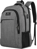 MATEIN Travel Laptop Backpack, Business Anti Theft Slim Sturdy Laptops Backpack by MATEIN