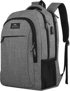 MATEIN Travel Laptop Backpack, Business Anti Theft Slim Sturdy Laptops Backpack by MATEIN
