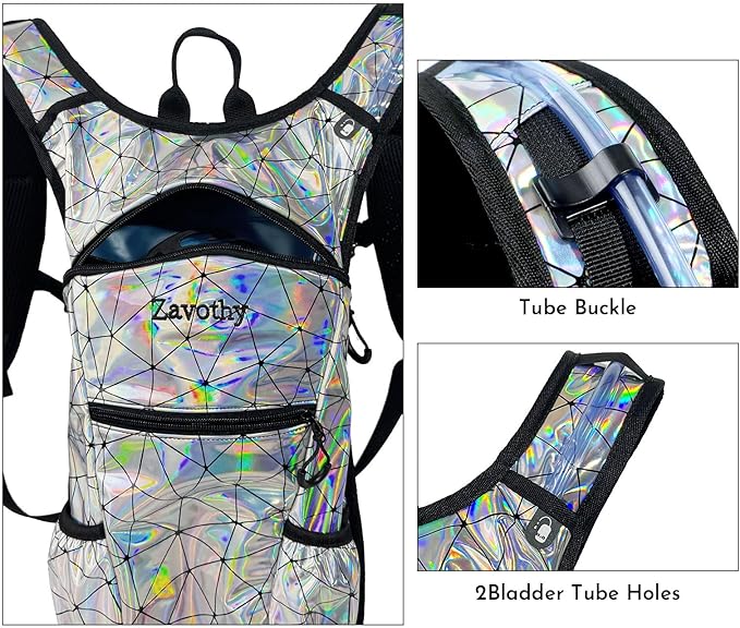 Reflective Hydration Backpack, Hydration Pack - Image 6