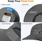GearTOP Safari Sun Hat for Men and Sun Hats for Women UV Protection UPF 50+ - Image 3