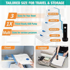 Vacuum Storage Bags with Electric Pump, 25 Pack Space Saver Bags Vacuum Seal - Image 4