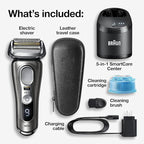 Braun Electric Razor for Men, Series 9 Pro 9465cc Wet & Dry Electric Foil Shaver - Image 3