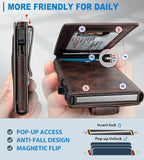 Airtag Wallet for Men, with Money Clip Gift Boxed, Slim Front Pocket Wallet - Image 3