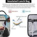 Cow Lunch Box for Kids Aldults, Realistic Animal Reusable Thermal Insulation - Image 5