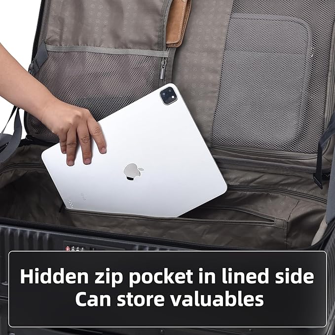29 Inch Aluminum Checked Luggage - Image 6