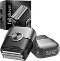 Electric Foil Shaver for Men: 4 Floating Blades, 2 Gear & IPX7 Waterproof by Unknown