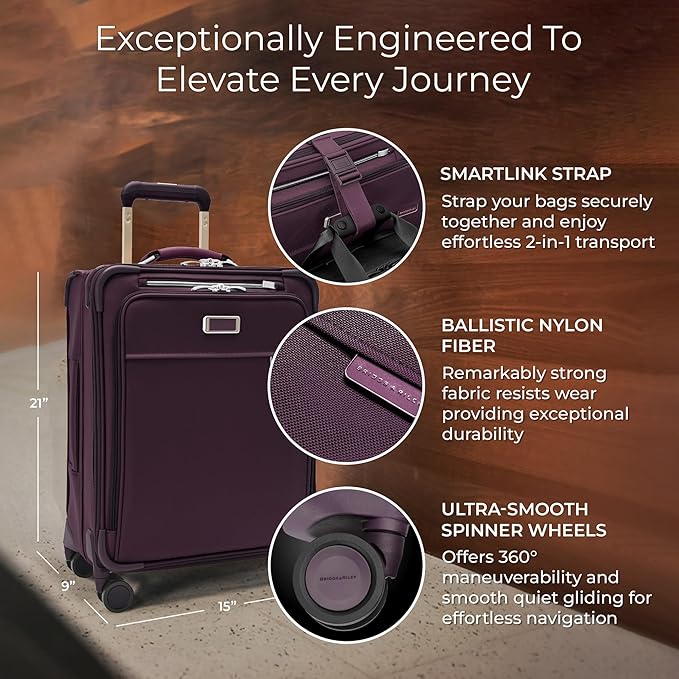 Briggs & Riley 21" Global Carry On Expandable Spinner - Image 2
