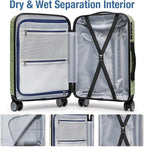 KYME Carry On Luggage 22x14x9 Airline Approved - Image 4