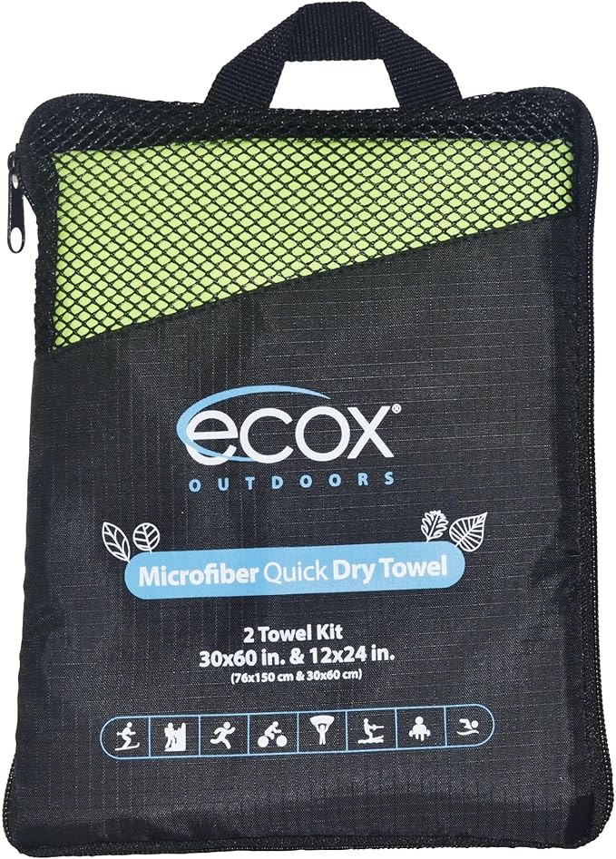 Outdoors Microfiber Towel Fast Drying Soft Feel Fast Action Drying - Image 6