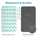 Accmor Portable Diaper Changing Pad, Waterproof Foldable Baby Changing Mat - Image 3