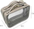 JAZD Clear Makeup Bag Toiletry Bag - Image 3