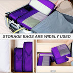 6 Set Compression Packing Cubes - Image 5