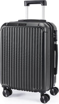LIGHT FLIGHT Carry On Luggage 22x14x9 Airline Approved, Durable Hard Shell by LIGHTFLIGHT